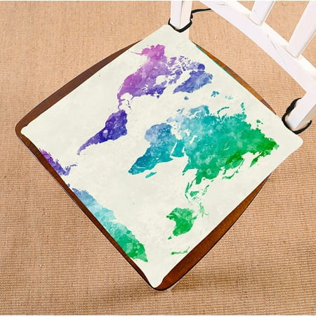PHFZK Abstract Art Splatter Painting Chair Pad Watercolor World Map Blue Purple Seat Cushion Chair Cushion Floor Cushion Two Sides Size 18x18 inches
PHFZK Abstract Art Splatter Painting Chair Pad Watercolor World Map Blue Purple Seat Cushion Chair Cushion Floor Cushion Two Sides Size 18x18 inches