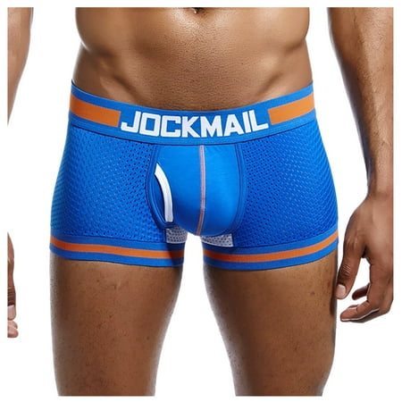 QWERTYU Breathable Stretch Underwear Comfort Male Briefs Pouch Soft Trunks for Men Sky Blue XL
QWERTYU Breathable Stretch Underwear Comfort Male Briefs Pouch Soft Trunks for Men Sky Blue XL