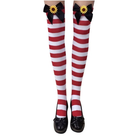 Sock for Women,Clearance Women Christmas Long Tube Knee Socks Striped Garter Cute Accessories Christmas Party
Sock for Women,Clearance Women Christmas Long Tube Knee Socks Striped Garter Cute Accessories Christmas Party