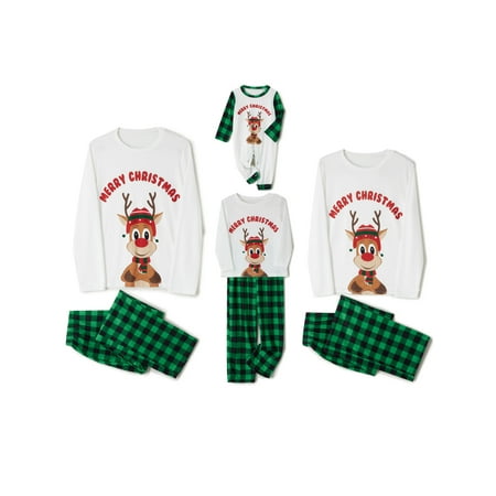 Peyakidsaa Family Matching Pajamas Set Long Sleeve Plaid Xmas Parent-Child Sleepsuit Nightwear
Peyakidsaa Family Matching Pajamas Set Long Sleeve Plaid Xmas Parent-Child Sleepsuit Nightwear