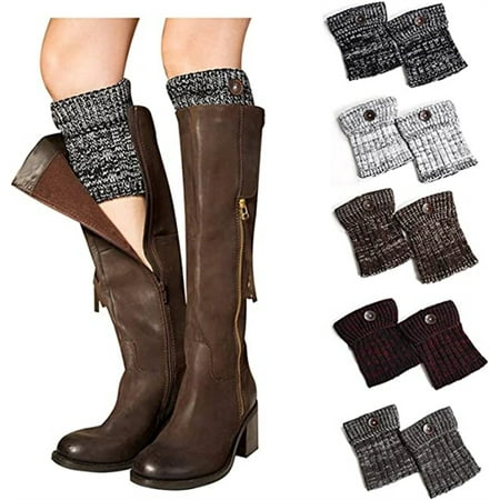 Casewin 5 Pairs Winter Warm Boot Cuffs for Women Crochet Knitted Boot Socks for Gilrs Short Leg Warmers Boot Topper Socks Leg Cuffs Boot Warmers Gift
Casewin 5 Pairs Winter Warm Boot Cuffs for Women Crochet Knitted Boot Socks for Gilrs Short Leg Warmers Boot Topper Socks Leg Cuffs Boot Warmers Gift