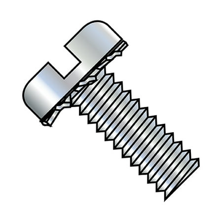 4-40X1/4 Slotted Pan External Sems Machine Screw Fully Threaded Zinc (Pack Qty 10 000) BC-0404ESP
4-40X1/4 Slotted Pan External Sems Machine Screw Fully Threaded Zinc (Pack Qty 10 000) BC-0404ESP