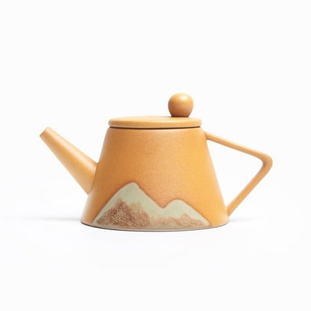 Homeex Teapot Ceramic Single Pot Underglaze Color Set Japanese Household Teapot Yellow
Homeex Teapot Ceramic Single Pot Underglaze Color Set Japanese Household Teapot Yellow