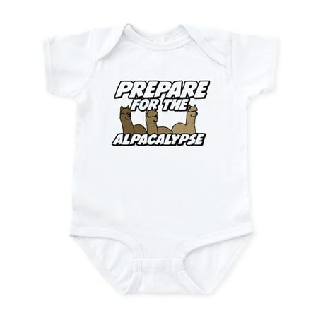CafePress - Prepare For The Alpacalypse Baby Light Bodysuit - Baby Light Bodysuit Size Newborn - 24 Months
CafePress - Prepare For The Alpacalypse Baby Light Bodysuit - Baby Light Bodysuit Size Newborn - 24 Months