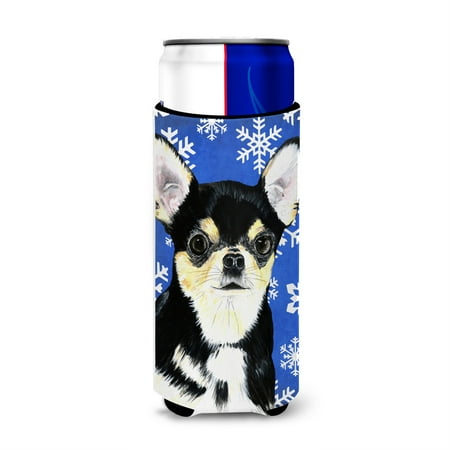 Chihuahua Winter Snowflakes Holiday Ultra Beverage Insulators for slim cans SC9399MUK
Chihuahua Winter Snowflakes Holiday Ultra Beverage Insulators for slim cans SC9399MUK