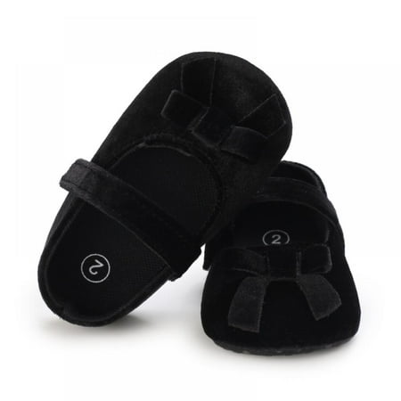 Baby Girls Mary Jane Flats with Bowknot Soft Sole Cute Non-Slip Toddler Infant First Walker Princess Dress Shoes (0-18 Months) 2/M Size
Baby Girls Mary Jane Flats with Bowknot Soft Sole Cute Non-Slip Toddler Infant First Walker Princess Dress Shoes (0-18 Months) 2/M Size
