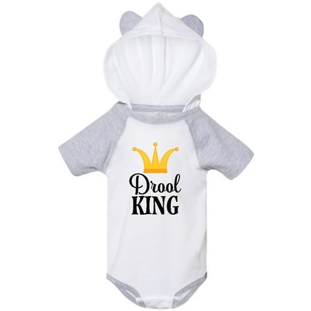 Inktastic Drool King Baby Boy Gift Gift Baby Boy Bodysuit