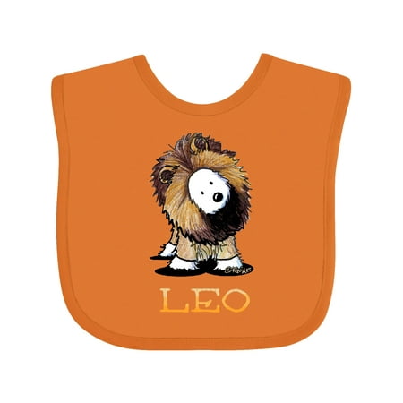 Inktastic Zodiac Westie LEO for Darks Gift Baby Boy or Baby Girl Bib
