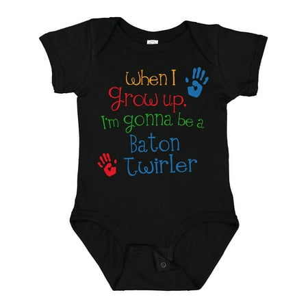 Inktastic Baton Twirler Future Gift Baby Boy or Baby Girl Bodysuit