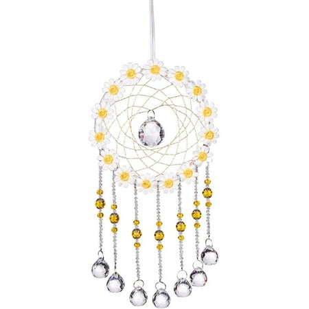 Crystal Yellow Flower Dream Crystal Ball Prism Hanging Pendants Ornament Shaped Life Tree Hanging Ornament Indoor Outdoor Decor
Crystal Yellow Flower Dream Crystal Ball Prism Hanging Pendants Ornament Shaped Life Tree Hanging Ornament Indoor Outdoor Decor