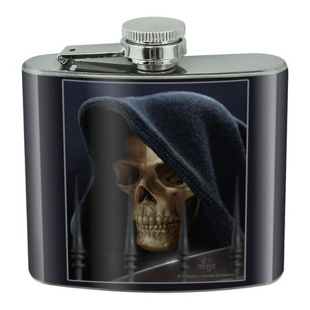 Grim Reaper Dead Death Fantasy Stainless Steel 5oz Hip Drink Kidney Flask
Grim Reaper Dead Death Fantasy Stainless Steel 5oz Hip Drink Kidney Flask