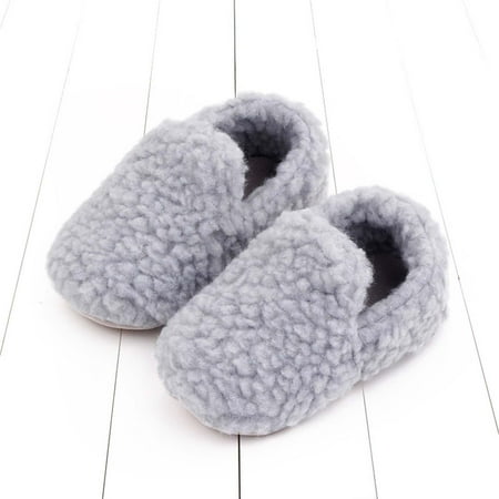 Special Offers Juebong Winter Toddler Shoes Baby Cute Fashion Solid Color Cotton Slipper Non-Slip Soft Bottom Shoes Gray 6
Special Offers Juebong Winter Toddler Shoes Baby Cute Fashion Solid Color Cotton Slipper Non-Slip Soft Bottom Shoes Gray 6