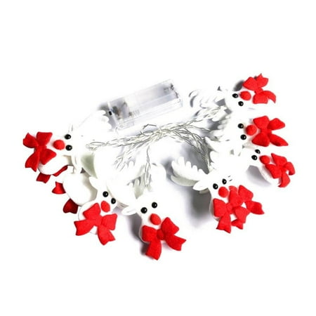 Pretty Comy Christmas Snowman String Lights - 10 LEDs 5.4ft Waterproof Light Up String Lights Short Plush Lights for Christmas Decorations (Battery Operated)
Pretty Comy Christmas Snowman String Lights - 10 LEDs 5.4ft Waterproof Light Up String Lights Short Plush Lights for Christmas Decorations (Battery Operated)