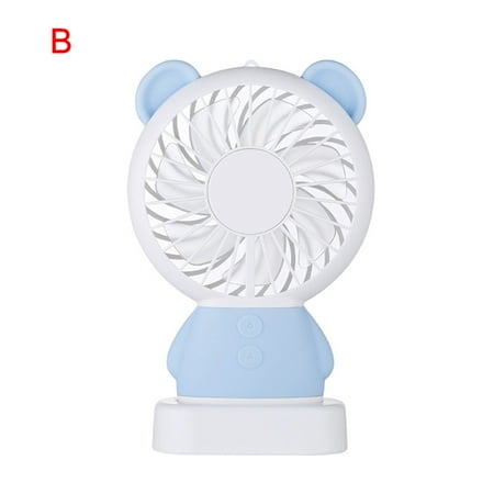 Desktop Mini Fan Cartoon Bear Fan Portable Lightweight USB Handheld Fan for Students Kids
Desktop Mini Fan Cartoon Bear Fan Portable Lightweight USB Handheld Fan for Students Kids
