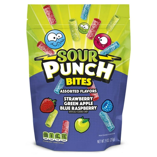 Sour Punch Bites, Assorted Flavors, 9oz Bag
