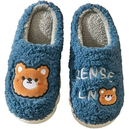 CoCopeaunt Women Men Cute Bear Fluffy Fur Indoor Slippers Furry Soft Winter House Shoes Outdoor
CoCopeaunt Women Men Cute Bear Fluffy Fur Indoor Slippers Furry Soft Winter House Shoes Outdoor