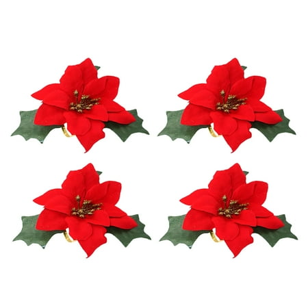 Napkin Christmas Rings Holder Ring Buckle Serviette Poinsettia Floral Wedding Favors Decorative Banquet Bands Holiday
Napkin Christmas Rings Holder Ring Buckle Serviette Poinsettia Floral Wedding Favors Decorative Banquet Bands Holiday