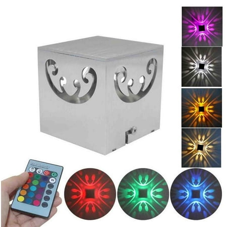 GiliGiliso Clearance Colorful RGB Wall Lamp With Remote Control Creative Artistic Modeling Color LED Wall Lamp
GiliGiliso Clearance Colorful RGB Wall Lamp With Remote Control Creative Artistic Modeling Color LED Wall Lamp