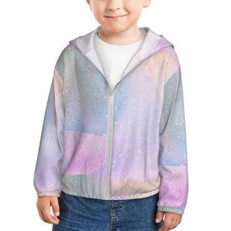 Qekee Rainbow Print UPF 50+ Kids Sun-Protective Hooded Long Sleeve Rash Guard for Fishing Water Beach Sports -18 Months
Qekee Rainbow Print UPF 50+ Kids Sun-Protective Hooded Long Sleeve Rash Guard for Fishing Water Beach Sports -18 Months