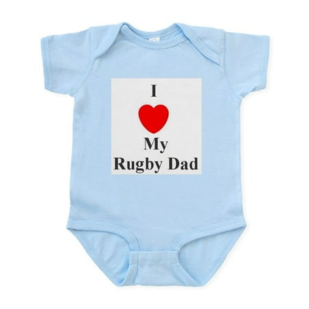 CafePress - Love Rugby Dad Body Suit - Baby Light Bodysuit Size Newborn - 24 Months
CafePress - Love Rugby Dad Body Suit - Baby Light Bodysuit Size Newborn - 24 Months