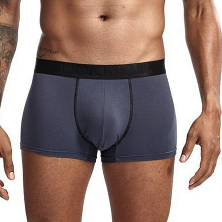 QWERTYU Mens Pouch Comfort Soft Stretch Trunks Male Breathable Briefs Underwear M Dark Gray
QWERTYU Mens Pouch Comfort Soft Stretch Trunks Male Breathable Briefs Underwear M Dark Gray