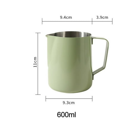 Ana 1 Pack 350/600ml Latte Coffee Cup Stainless Steel Milk Froth Cup Frother Cup
Ana 1 Pack 350/600ml Latte Coffee Cup Stainless Steel Milk Froth Cup Frother Cup