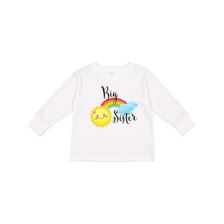 Inktastic Big Sister- Sun and Rainbow Gift Toddler Toddler Girl Long Sleeve T-Shirt
Inktastic Big Sister- Sun and Rainbow Gift Toddler Toddler Girl Long Sleeve T-Shirt