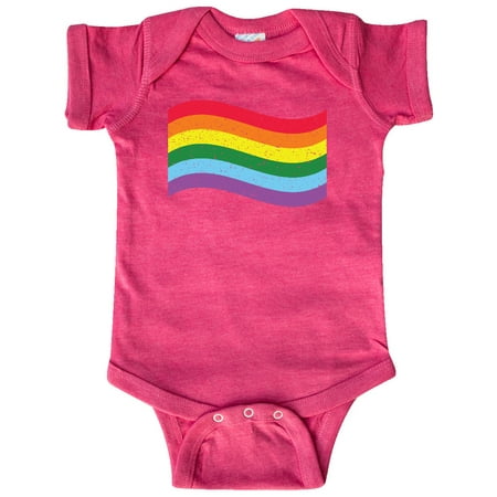 Inktastic Pride Flag in Grunge Gift Baby Boy or Baby Girl Bodysuit