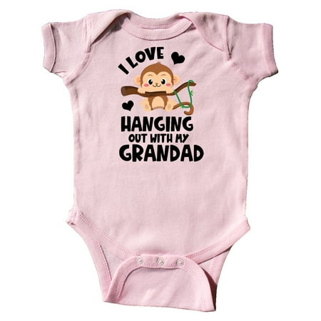 Inktastic Monkey I Love Hanging out with My Grandad Gift Baby Boy or Baby Girl Bodysuit
Inktastic Monkey I Love Hanging out with My Grandad Gift Baby Boy or Baby Girl Bodysuit
