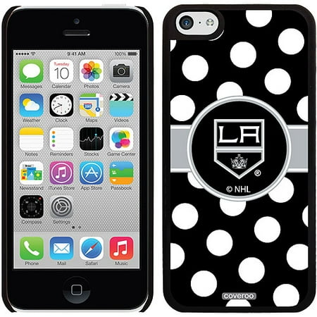 Los Angeles Kings Polka Dots Design on iPhone 5c Thinshield Snap-On Case by Coveroo