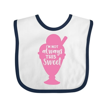 Inktastic I m Not Always This Sweet Ice Cream Sundae Gift Baby Boy or Baby Girl Bib
Inktastic I m Not Always This Sweet Ice Cream Sundae Gift Baby Boy or Baby Girl Bib
