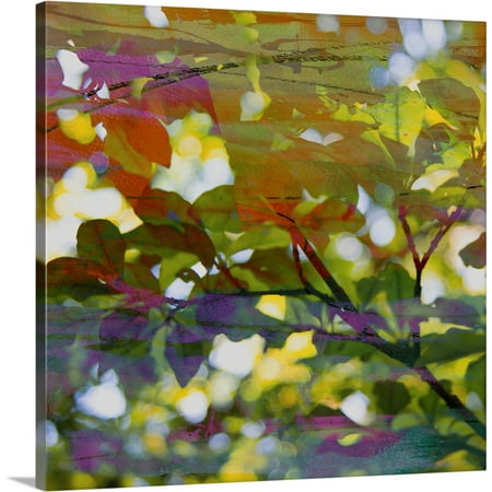 Great BIG Canvas | "Abstract Leaf Study II" Canvas Wall Art