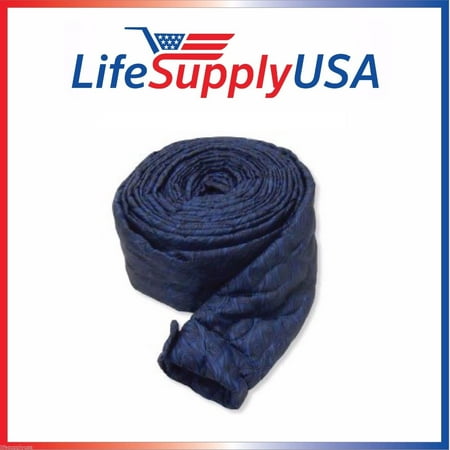 5 Pack Central Vacuum 30 ft. Padded Hose Covers with Zipper