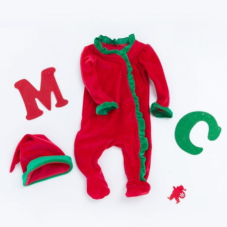 THE WILD Casual Pretty Newborn Baby Boys Girls Christmas Deer Print Romper Jumpsuit Outfits Set
THE WILD Casual Pretty Newborn Baby Boys Girls Christmas Deer Print Romper Jumpsuit Outfits Set