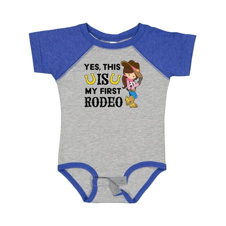 Inktastic Yes This is My First Rodeo- Cowgirl in Hat and Boots Gift Baby Girl Bodysuit
Inktastic Yes This is My First Rodeo- Cowgirl in Hat and Boots Gift Baby Girl Bodysuit