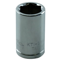 1/4in. Drive Standard 6 Point Chrome Socket 11mm