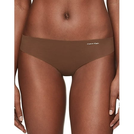 Calvin Klein Women s Invisibles Thongs Cinnamon XLarge