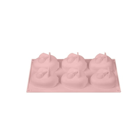 Bake Easter Bunny Chocolate Cake Pudding Jellies In Silicone Molds green