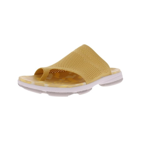 Ryka Womens Desi Knit Toe Loop Slide Sandals