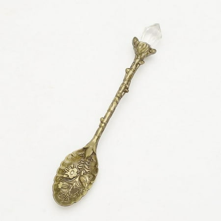 Dining Bar Vintage Style Spoon Flatware Dessert Tea Spoon Crystal Head Mini Coffee Spoon Kitchen Accessories
Dining Bar Vintage Style Spoon Flatware Dessert Tea Spoon Crystal Head Mini Coffee Spoon Kitchen Accessories