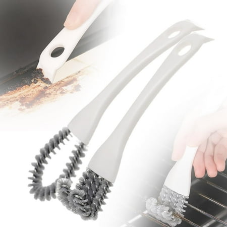 Multi-Function Stove Cleaning Brush with Scraper 2 in 1 Crevice Cleaning Brush Scrub Brushes for Cleaning V Shaped Hook Brush Head Grill Cleaning Brush Gap Cleaning Brush Kitchen Tool (A+B)
Multi-Function Stove Cleaning Brush with Scraper 2 in 1 Crevice Cleaning Brush Scrub Brushes for Cleaning V Shaped Hook Brush Head Grill Cleaning Brush Gap Cleaning Brush Kitchen Tool (A+B)