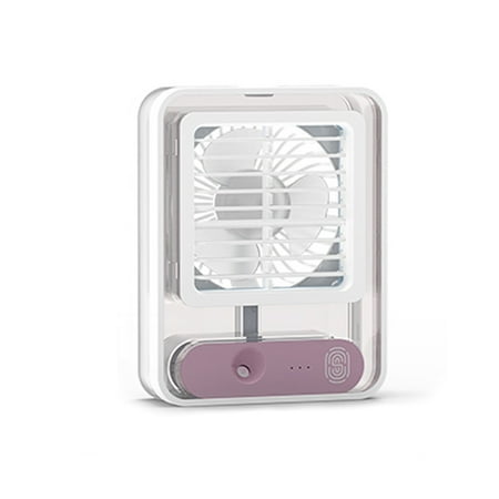 Thinsont Desktop Mist Fan Summer Rechargeable Portable Cooler with Night Light Cooling Device Refillable Low-noise Air Conditioner Pink
Thinsont Desktop Mist Fan Summer Rechargeable Portable Cooler with Night Light Cooling Device Refillable Low-noise Air Conditioner Pink