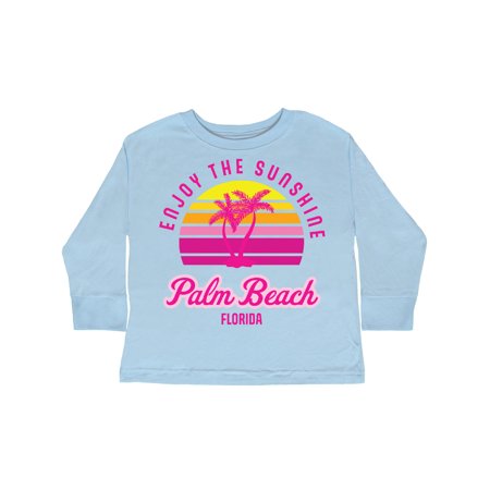 Inktastic Summer Enjoy the Sunshine Palm Beach Florida in Pink Gift Toddler Boy or Toddler Girl Long Sleeve T-Shirt
Inktastic Summer Enjoy the Sunshine Palm Beach Florida in Pink Gift Toddler Boy or Toddler Girl Long Sleeve T-Shirt