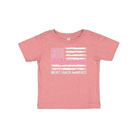 Inktastic Breast Cancer Awareness Pink Ribbons and Flag Gift Baby Boy or Baby Girl T-Shirt
Inktastic Breast Cancer Awareness Pink Ribbons and Flag Gift Baby Boy or Baby Girl T-Shirt