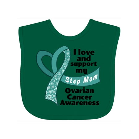 Inktastic Ovarian Cancer Awareness I Love and Support My Step Mom Gift Baby Boy or Baby Girl Bib
Inktastic Ovarian Cancer Awareness I Love and Support My Step Mom Gift Baby Boy or Baby Girl Bib
