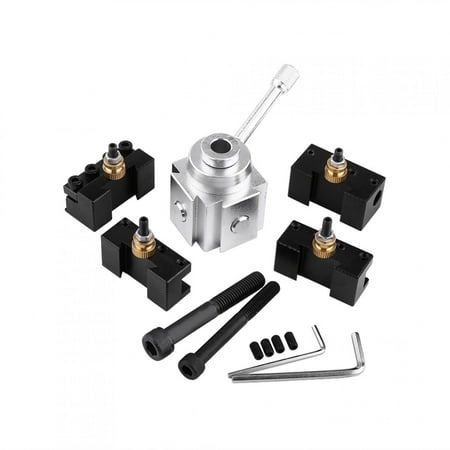 Haofy Lathe Tool Post Holder Set of Aluminum Alloy Mini Lathe Tool Post and Holder Kit
Haofy Lathe Tool Post Holder Set of Aluminum Alloy Mini Lathe Tool Post and Holder Kit