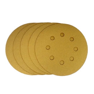 Deals on Wings 5 inch 8-Hole Hook And Loop Sanding Disc Sandpaper 240 GRIT 50 PCS Gold or White
Deals on Wings 5 inch 8-Hole Hook And Loop Sanding Disc Sandpaper 240 GRIT 50 PCS Gold or White