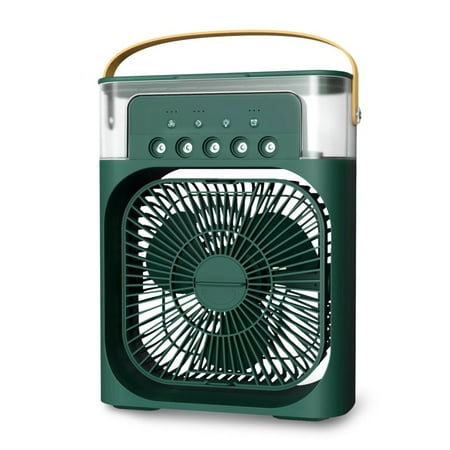 Portable Cooling Fan Spray Humidify with 3 Speed Wind Night Light USB Charging Adjustable Angle Up and Down Misting Fan Cooling Mister Fan for Home Misting Fan with Large Capacity Water Dark Green
Portable Cooling Fan Spray Humidify with 3 Speed Wind Night Light USB Charging Adjustable Angle Up and Down Misting Fan Cooling Mister Fan for Home Misting Fan with Large Capacity Water Dark Green