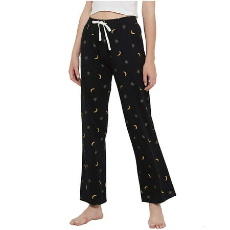 Summer Savings Clearance 2022! Women Soft Pajama Print Sleep Pants Lightweight Lounge Sleep Bottoms Ladies Loose Drawstring Moon Print Home Long Pajama Pants
Summer Savings Clearance 2022! Women Soft Pajama Print Sleep Pants Lightweight Lounge Sleep Bottoms Ladies Loose Drawstring Moon Print Home Long Pajama Pants