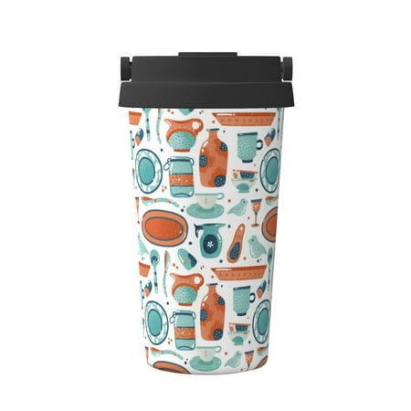 Xecao Cute Tableware Pattern Insulated Coffee Mug with Handle & Flip Thermos Mug Water Bottle Coffee Tumbler Cup
Xecao Cute Tableware Pattern Insulated Coffee Mug with Handle & Flip Thermos Mug Water Bottle Coffee Tumbler Cup